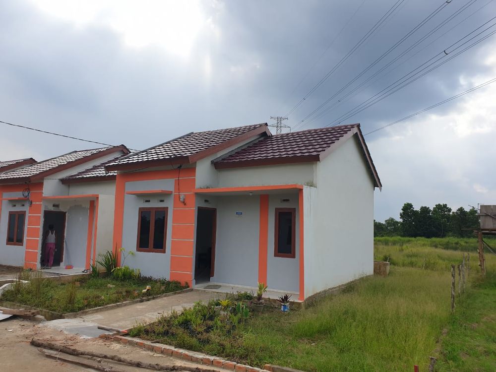 foto tampak rumah tipe Subsidi perumahan Griya Nur Rahman