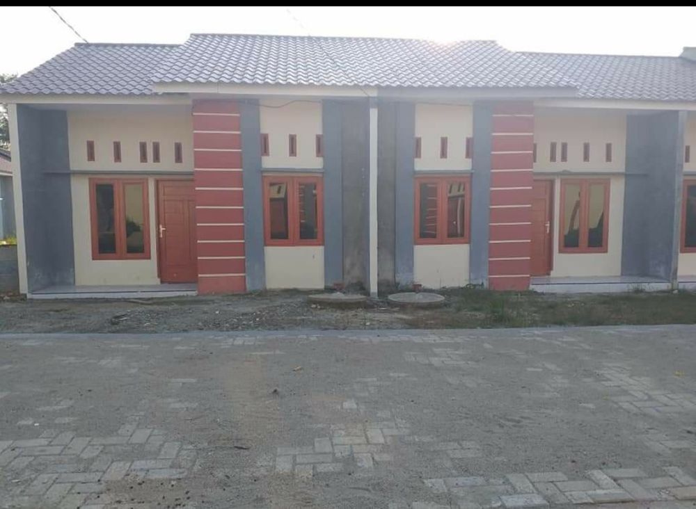 foto tampak rumah tipe 36/78 perumahan Alfatih Residence
