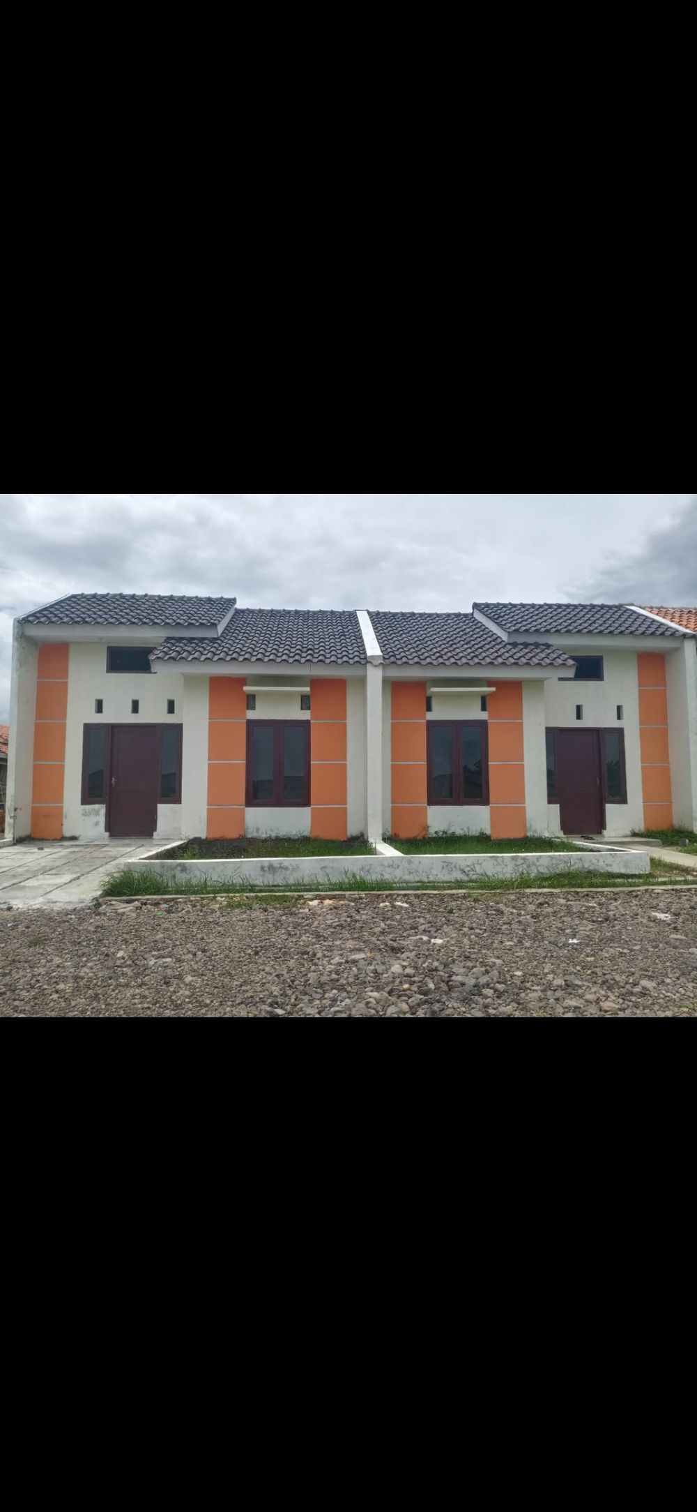foto tampak rumah tipe 30 perumahan TAMAN MUNDU ESTATE