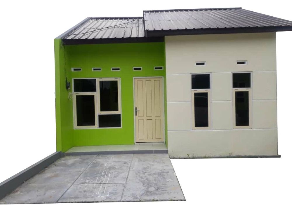 foto tampak rumah tipe 36/107 perumahan TAMAN ANGGREK