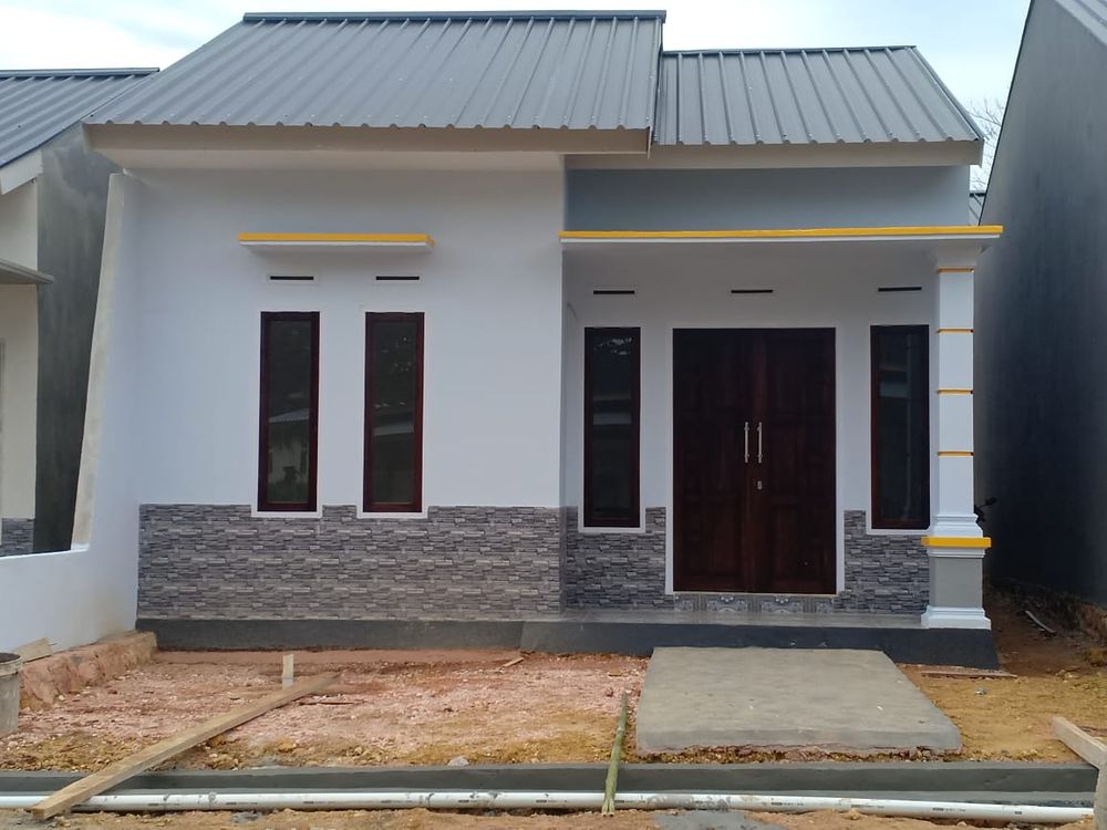 foto tampak rumah tipe 36 perumahan PRADANA RESIDENCE 6