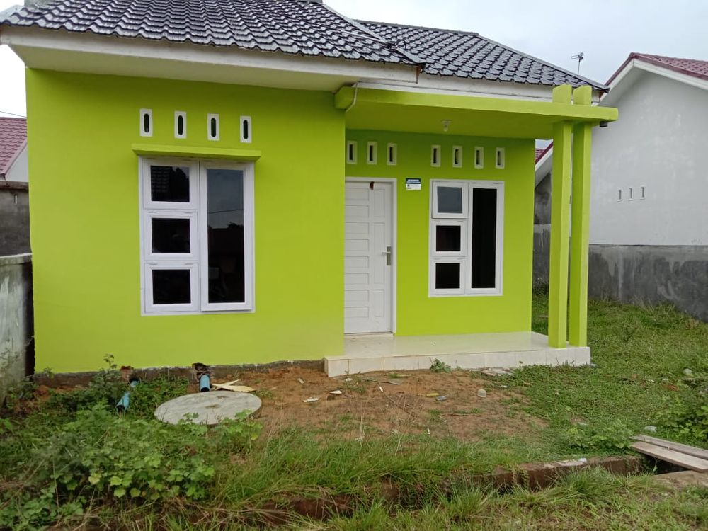 foto tampak rumah tipe 36 perumahan MUTIARA RESIDENCE