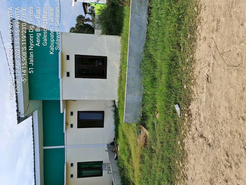 foto tampak rumah tipe 36 perumahan RAIHAN GALESONG RESIDENCE 2