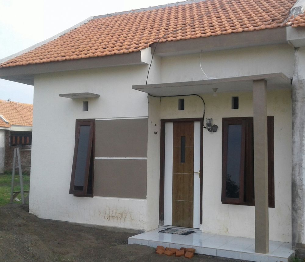 foto tampak rumah tipe 36 perumahan BENGAWAN INDAH