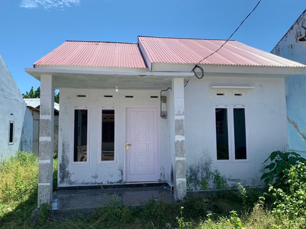 foto tampak rumah tipe 36 perumahan GRAHA RETNI PERMAI