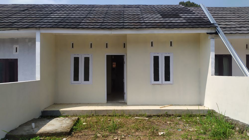 foto tampak rumah tipe SUBSIDI perumahan GRAHA AMAN MANDIRI 2