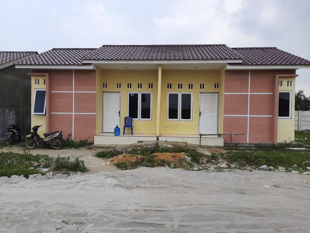 foto tampak rumah tipe Perumahan Mutiara Indah perumahan MUTIARA INDAH