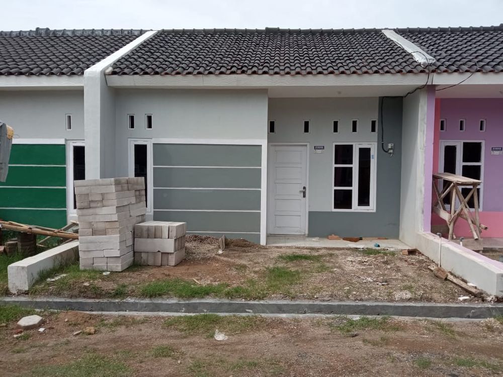foto tampak rumah tipe subsidi 30 perumahan Perumahan Bumi Sejahtera Kemantran