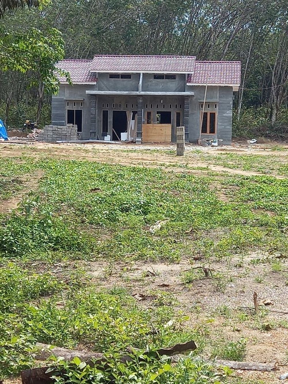 foto tampak rumah tipe 36 perumahan ANUGRAH MAMPANG RESIDENCE