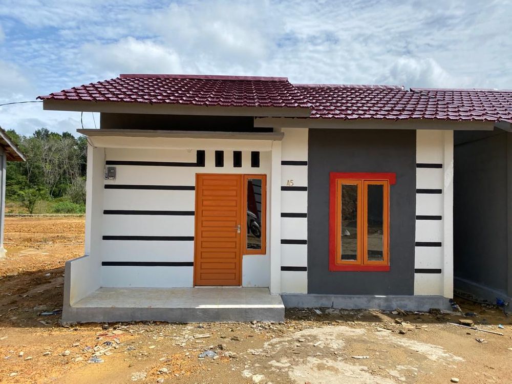 foto tampak rumah tipe 36 perumahan DAMAI RESIDENCE 5