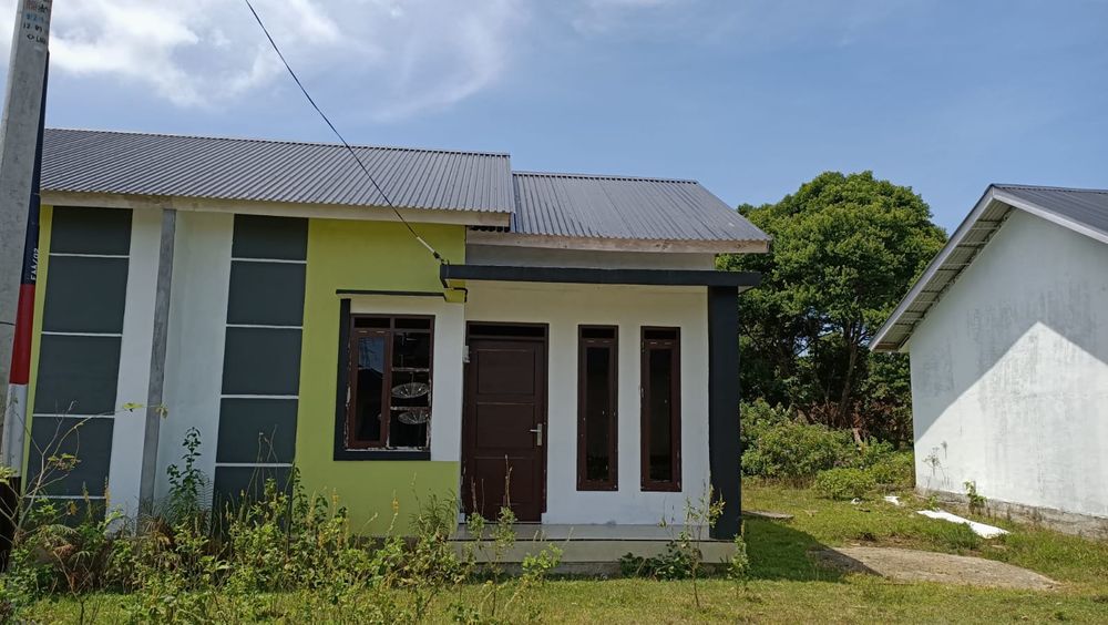 foto tampak rumah tipe 36 perumahan Griya Mahoni - Ranto Panyang Timur