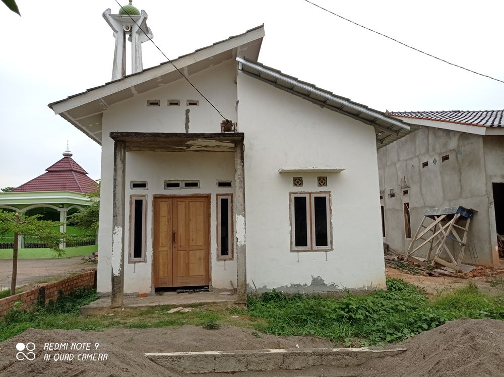 foto tampak rumah tipe 45 perumahan GRIYA MULYA PERMAI