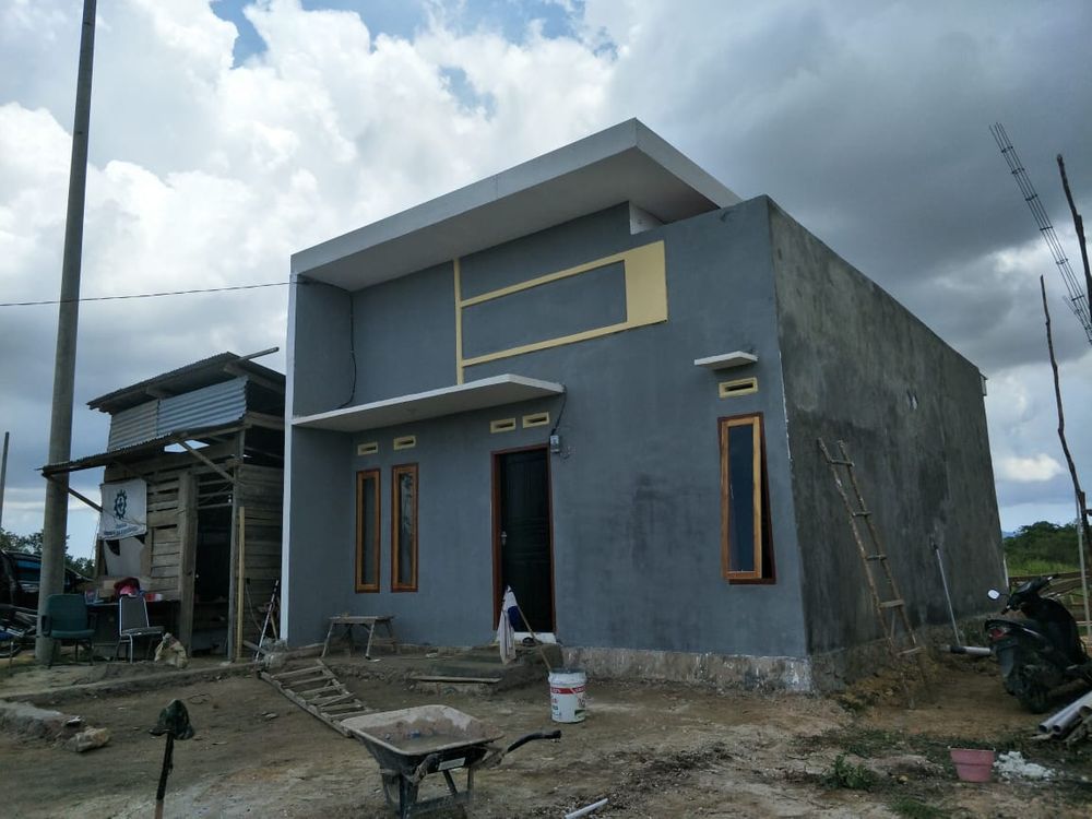 foto tampak rumah tipe SUBSIDI perumahan MANDALA REGENCY