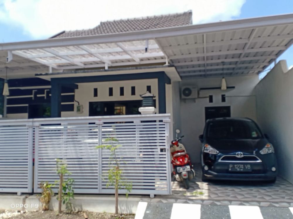 foto tampak rumah tipe 45 perumahan Puri Rogojampi