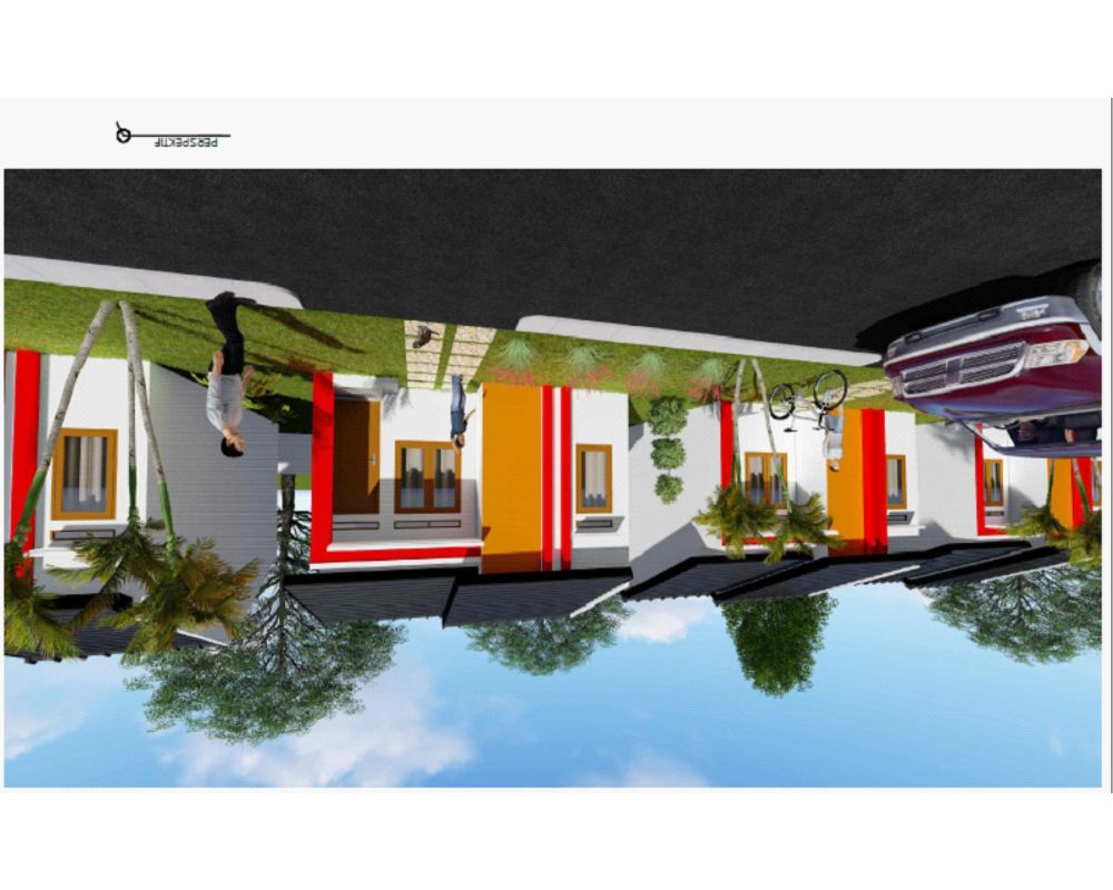 foto tampak rumah tipe 36 perumahan perumahan sanggamara