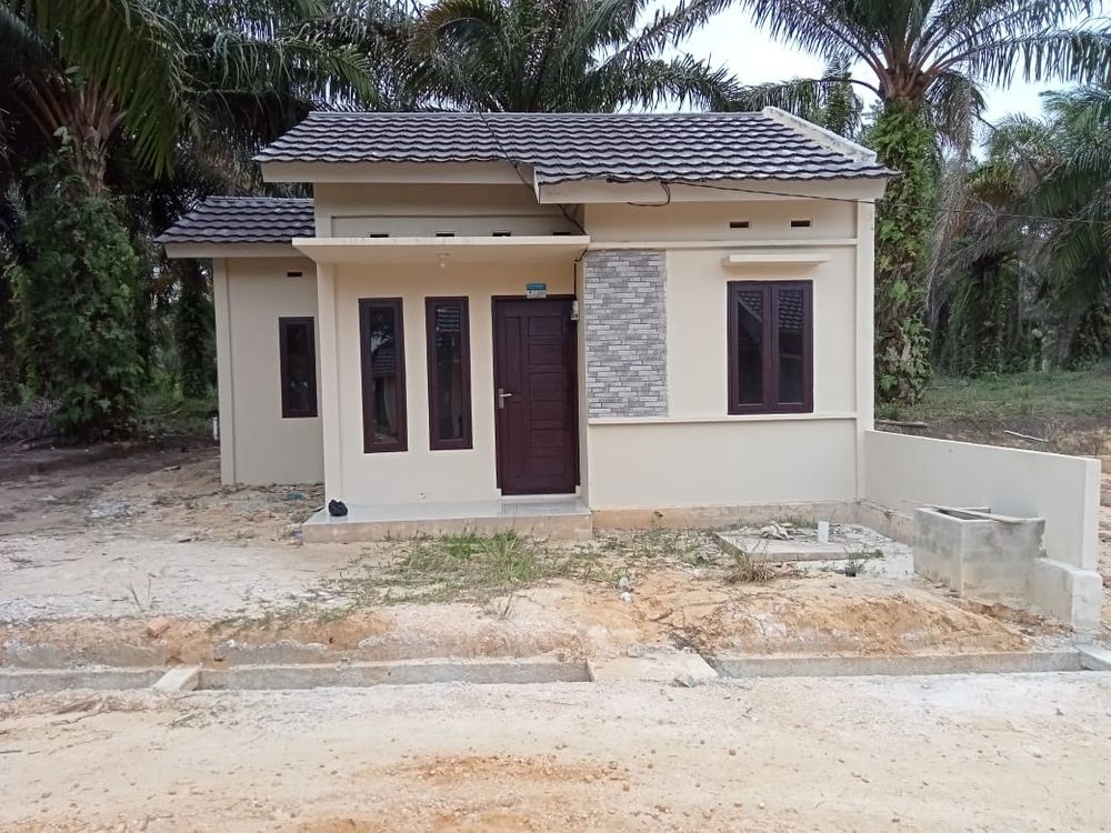 foto tampak rumah tipe 36 RSH Subsidi perumahan BERKAH FAMILY RESIDENCE 4