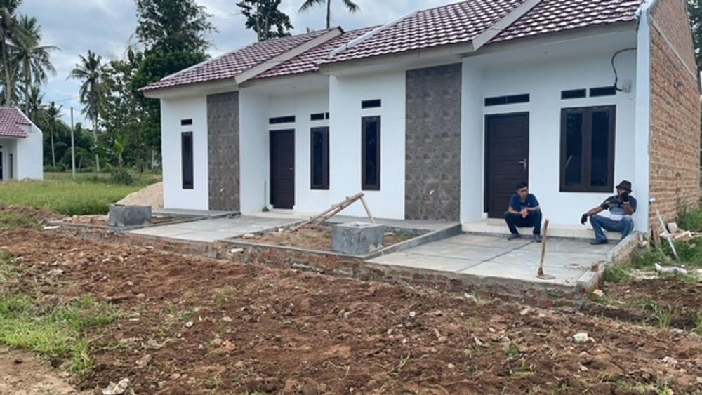 foto tampak rumah tipe Rumah Subsidi perumahan Perumahan Griya Melati
