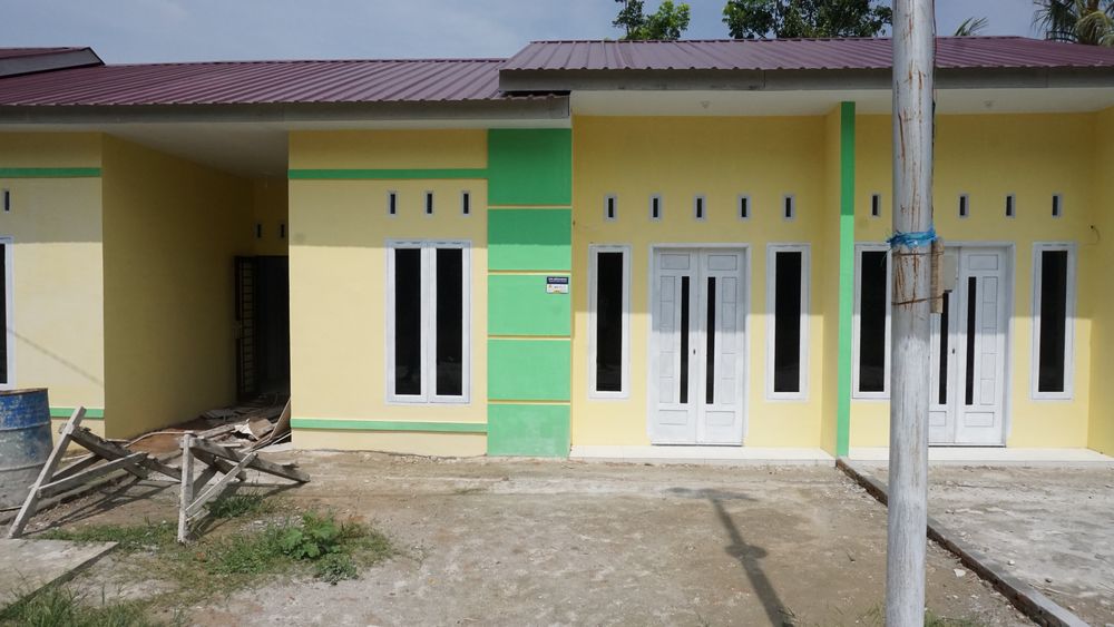 foto tampak rumah tipe 36 perumahan Perumahan Jasa Permai