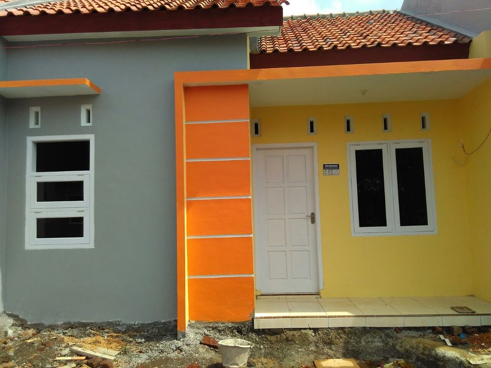 foto tampak rumah tipe 30 perumahan Bumi pekuncen Asri Wiradesa 2