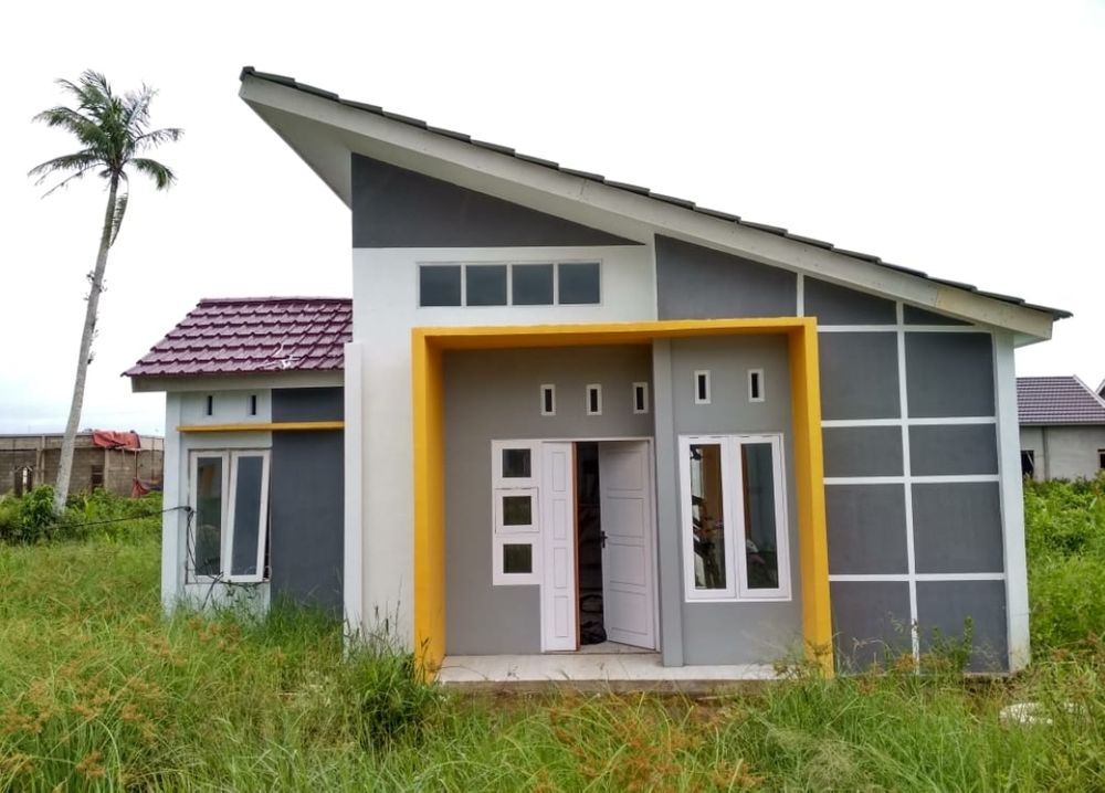foto tampak rumah tipe 36 perumahan BAIHAQI REGENCY