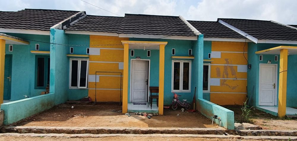 foto tampak rumah tipe SUBSIDI perumahan INTAN 99