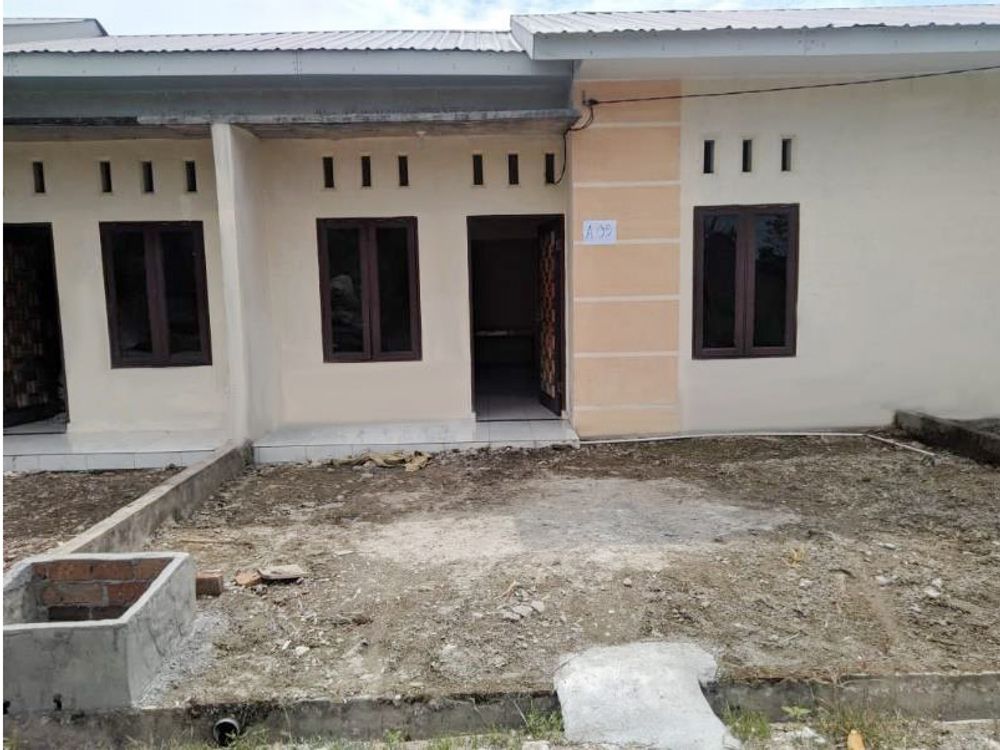 foto tampak rumah tipe 36 perumahan Griya Beringin Residence II