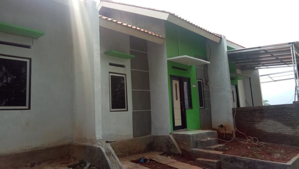 foto tampak rumah tipe 36/72 perumahan ASIK RESIDENCE
