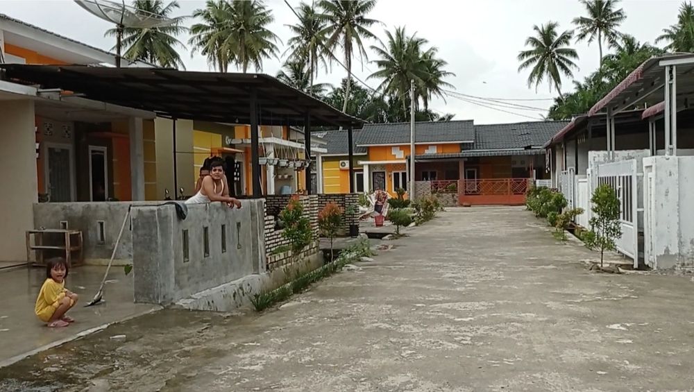 foto tampak rumah tipe 36 perumahan ARYA GRAHA 6