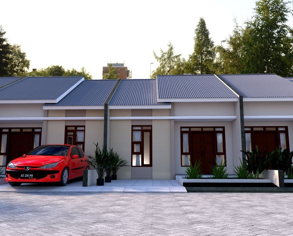 foto tampak rumah tipe 36/72 perumahan PERUMAHAN AL FAQIH RESIDENCE 2