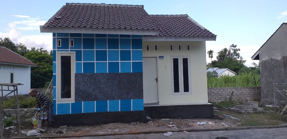 foto tampak rumah tipe 30/72 perumahan BHAYANGKARA GRAHA AMARIS VICTORY TAHAP 4
