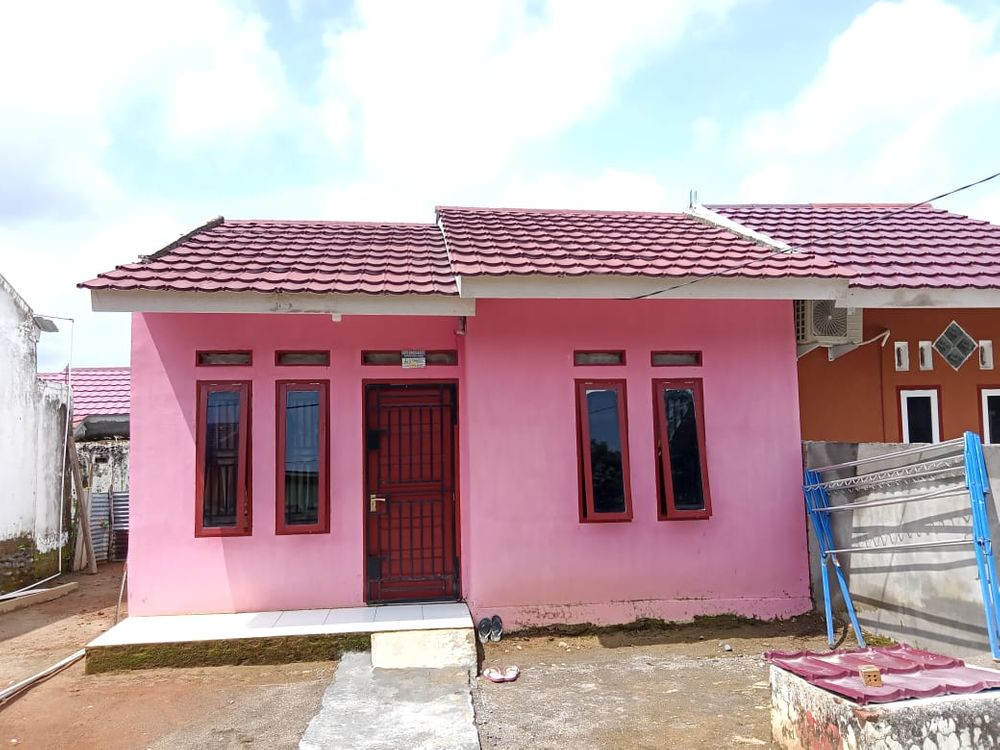 foto tampak rumah tipe 36 perumahan ASRI JAYA INDAH BERKAH