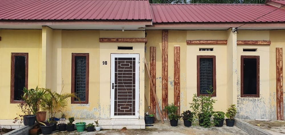 foto tampak rumah tipe 36 perumahan TEGUH RAHAYU RESIDENCE
