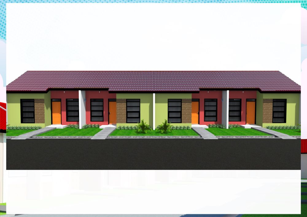 foto tampak rumah tipe 29Jad perumahan Kepuren Residence 4