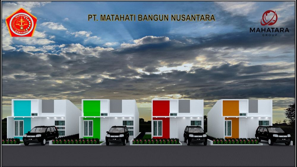 foto tampak rumah tipe 36/104 perumahan BERTAM INDAH REGENCY