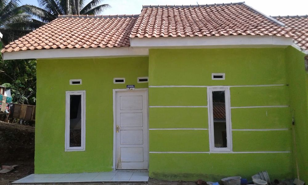 foto tampak rumah tipe 36 perumahan Perumahan Bukit Barisan 2