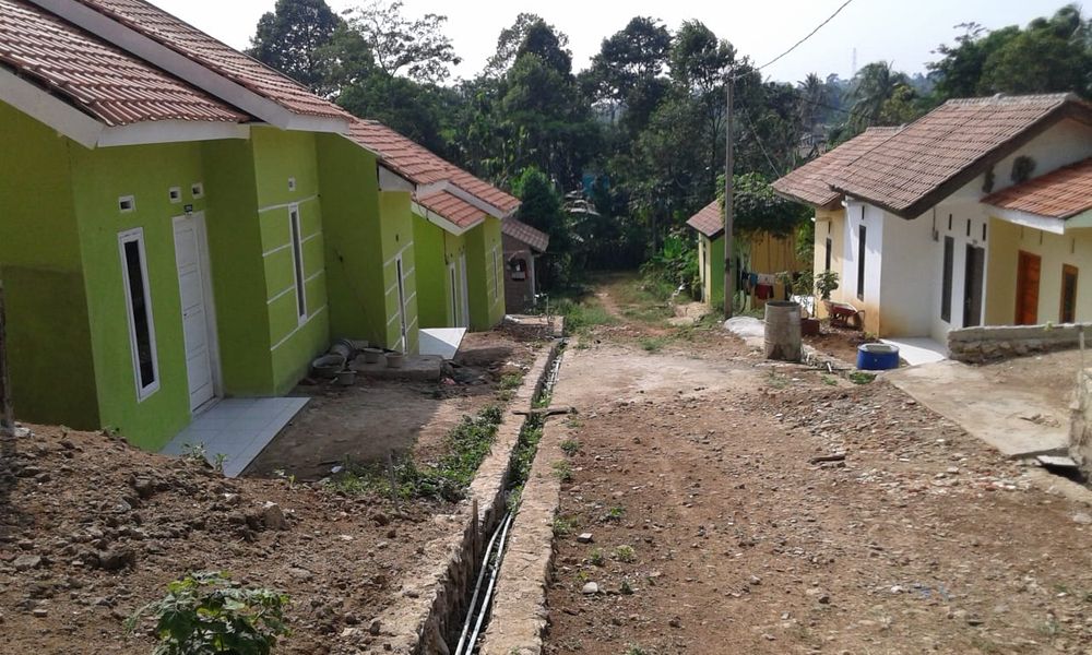 foto tampak rumah tipe 30 perumahan Perumahan Bukit Barisan 2