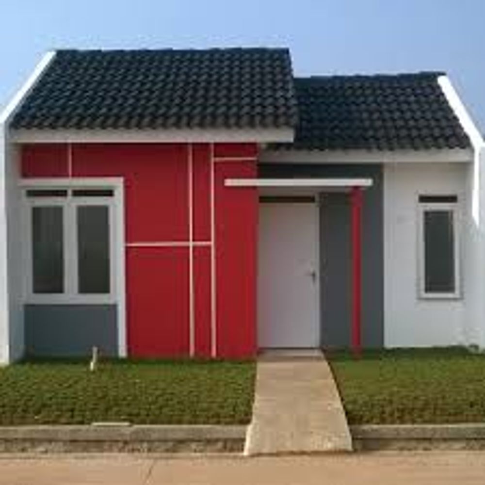 foto tampak rumah tipe FLPP 26/60 (2KT) HARGA 148.500.000 perumahan Puri Harmoni 8