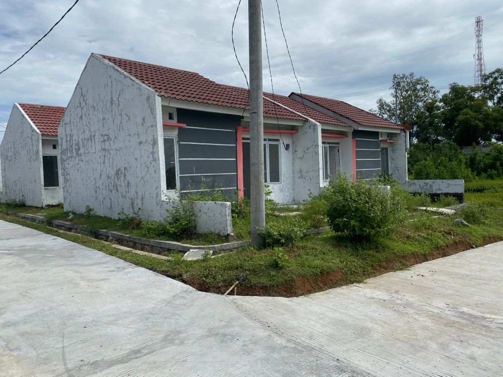 foto tampak rumah tipe 30 perumahan Kamata Regency 2