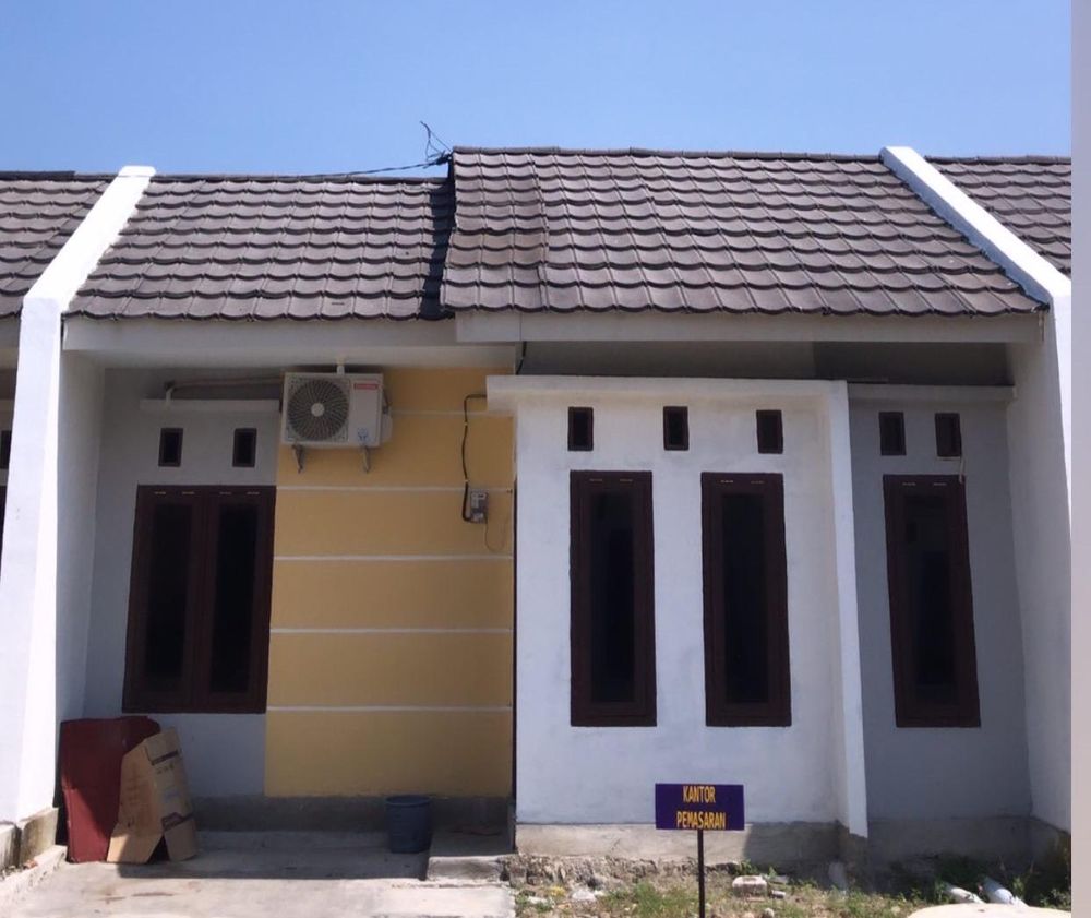 foto tampak rumah tipe 30/60 perumahan Perumahan Meranti Mas
