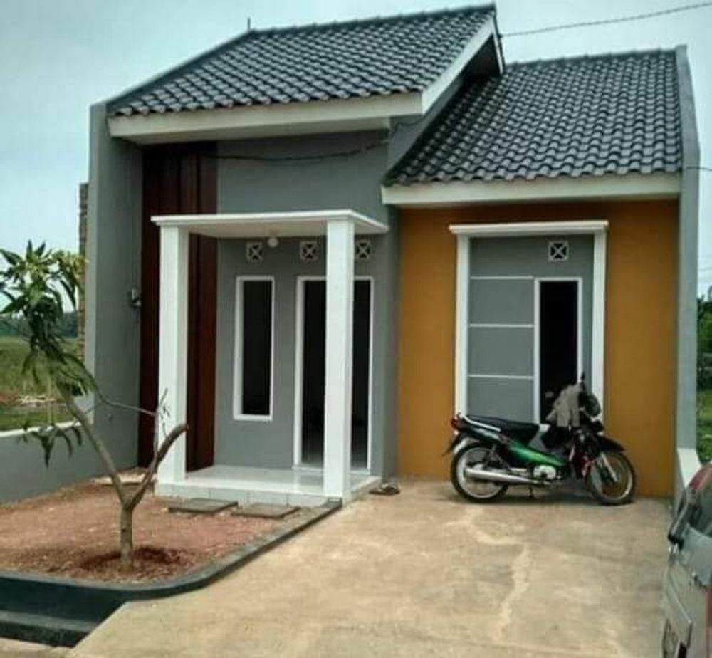 foto tampak rumah tipe Subsidi perumahan PARADUTA SRAGI