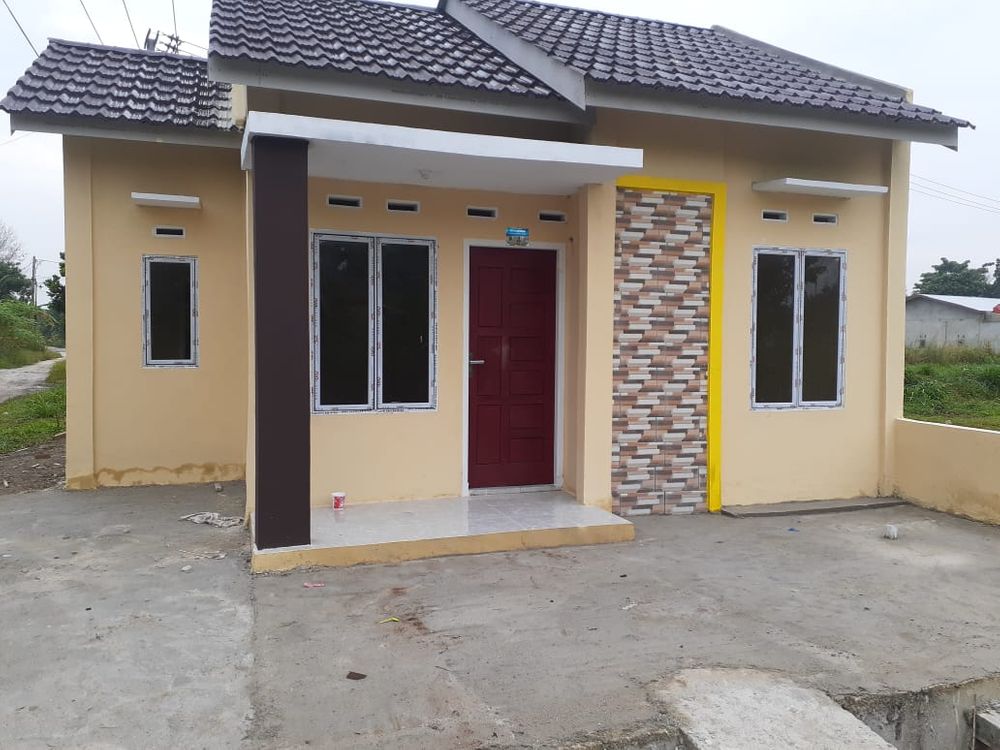 foto tampak rumah tipe 36 m2 perumahan BUMI SEROJA INDAH