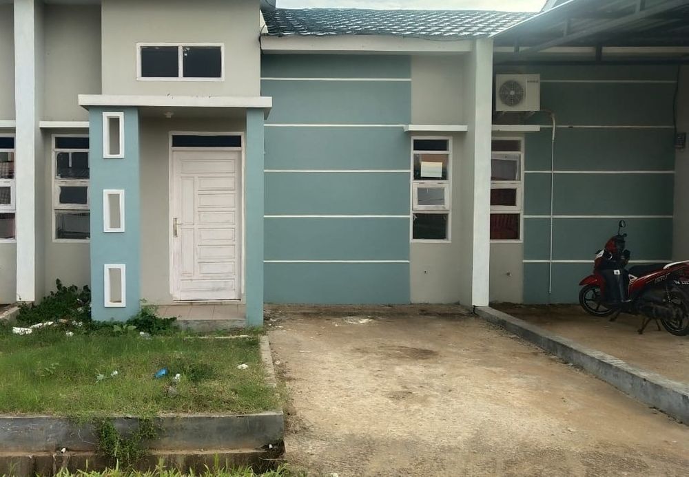 foto tampak rumah tipe 45/90 perumahan BUMI FINDARIA MAS TAHAP 3