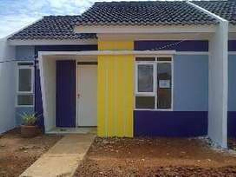 foto tampak rumah tipe FLPP 30/60 perumahan PURI HARMONI 9