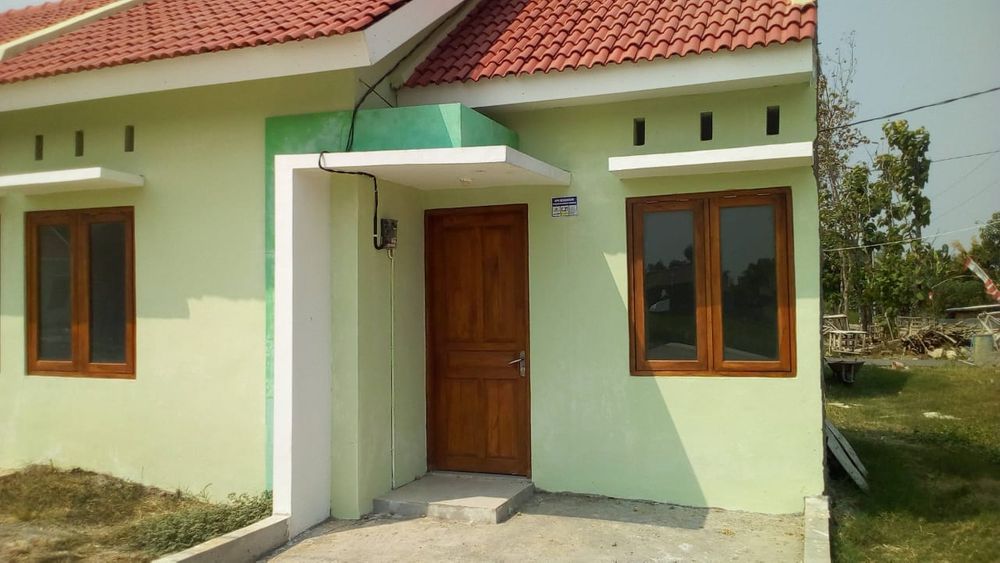 foto tampak rumah tipe 26/60 perumahan Graha Sejahtera Gentan
