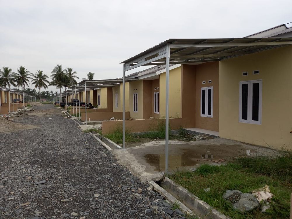 foto tampak rumah tipe 36/104 perumahan Aisyah residence