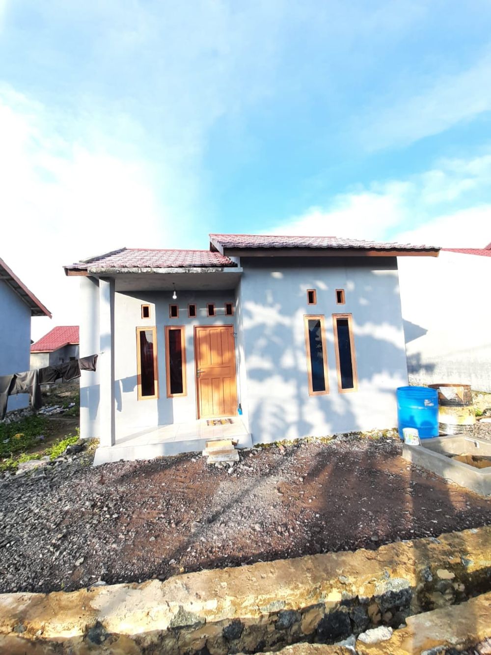 foto tampak rumah tipe 36 perumahan GRIYA MULIA