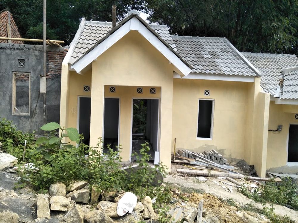 foto tampak rumah tipe 30/60 perumahan Griya sedayu selaras 2