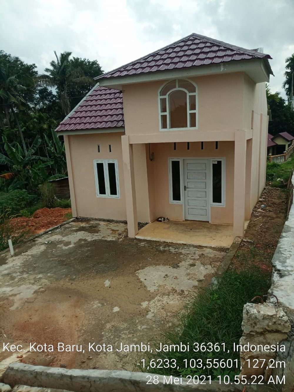 foto tampak rumah tipe Subsidi perumahan Selim Residence