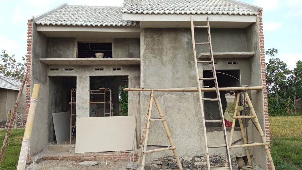 foto tampak rumah tipe 30/60 perumahan PURI KARTIKA TIGA