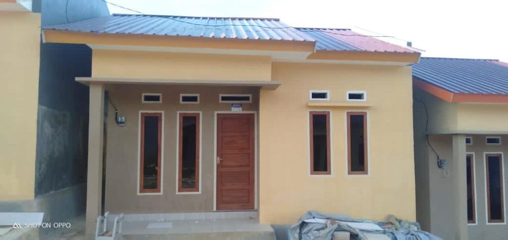 foto tampak rumah tipe 36 perumahan WONUA MORINI 2